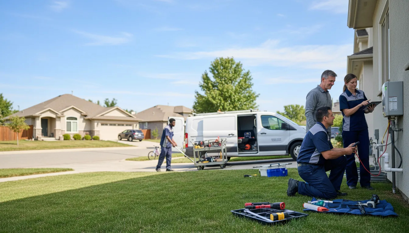 Tankless water heater service in Martinsville, VA